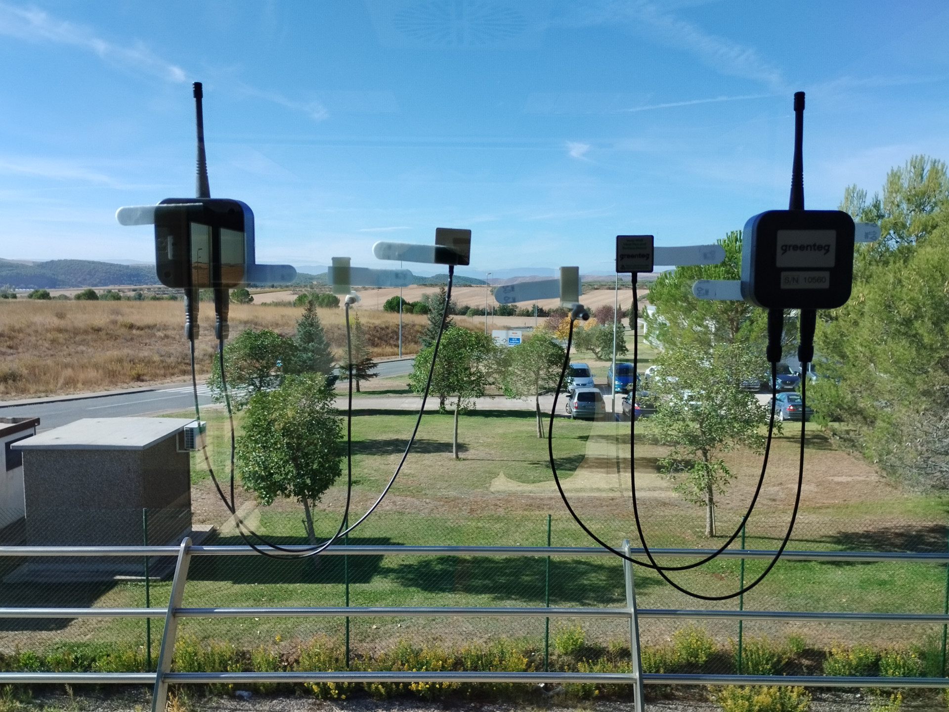 Outdoor monitoring units