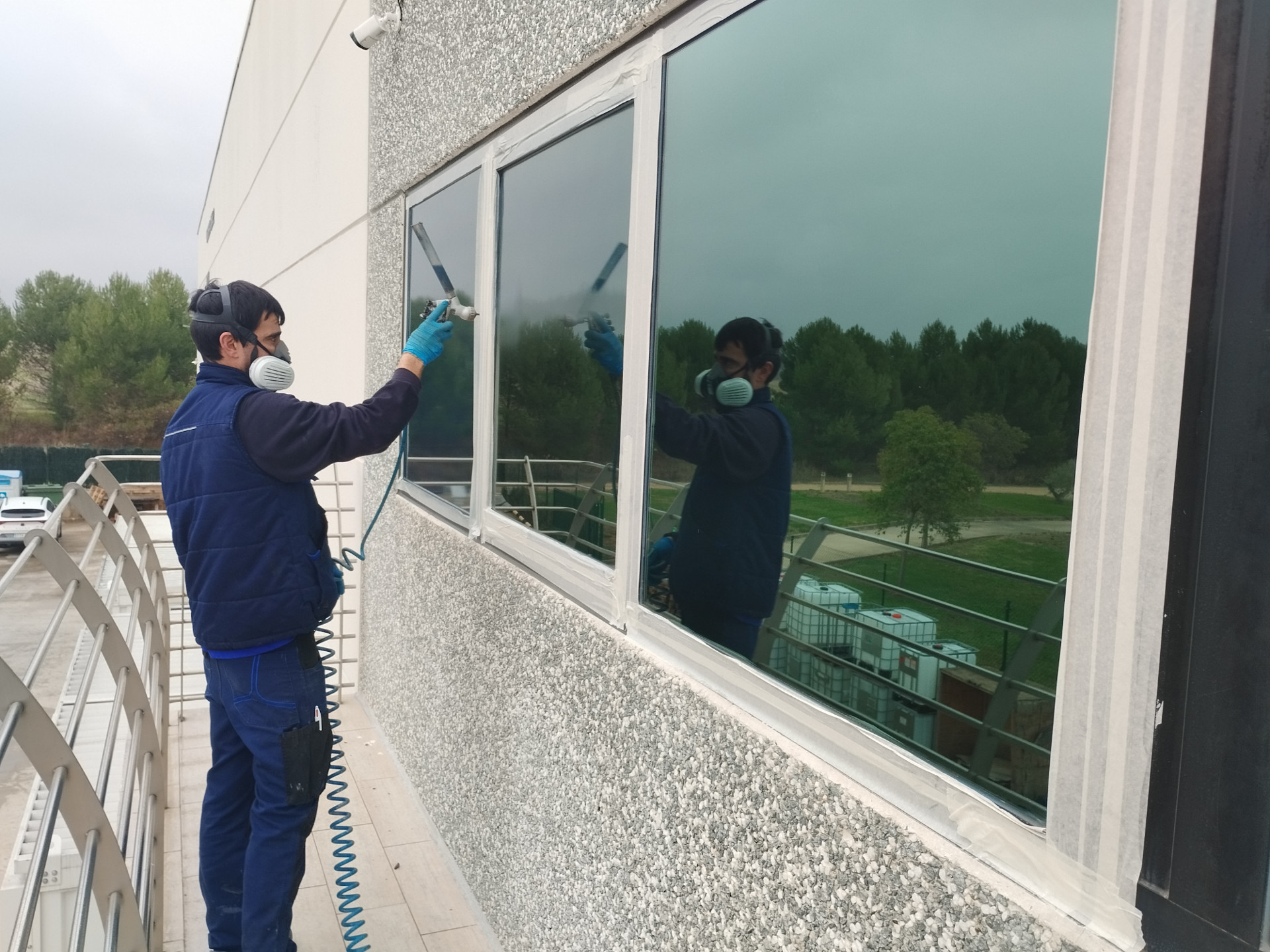 Coating application